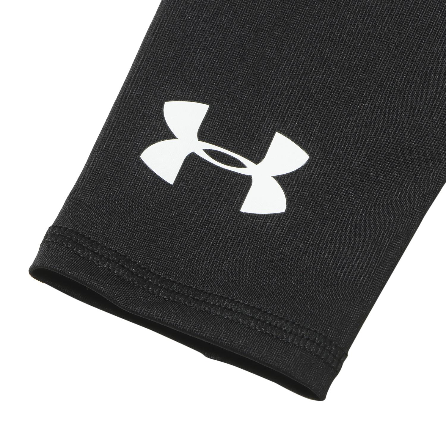 【UNDER ARMOUR】 アンダーアーマー HEATGEAR ARM SLEEVES 3490 H/G ARMスリーブ 1313490 001BLK/WHT 001BLK/WHT