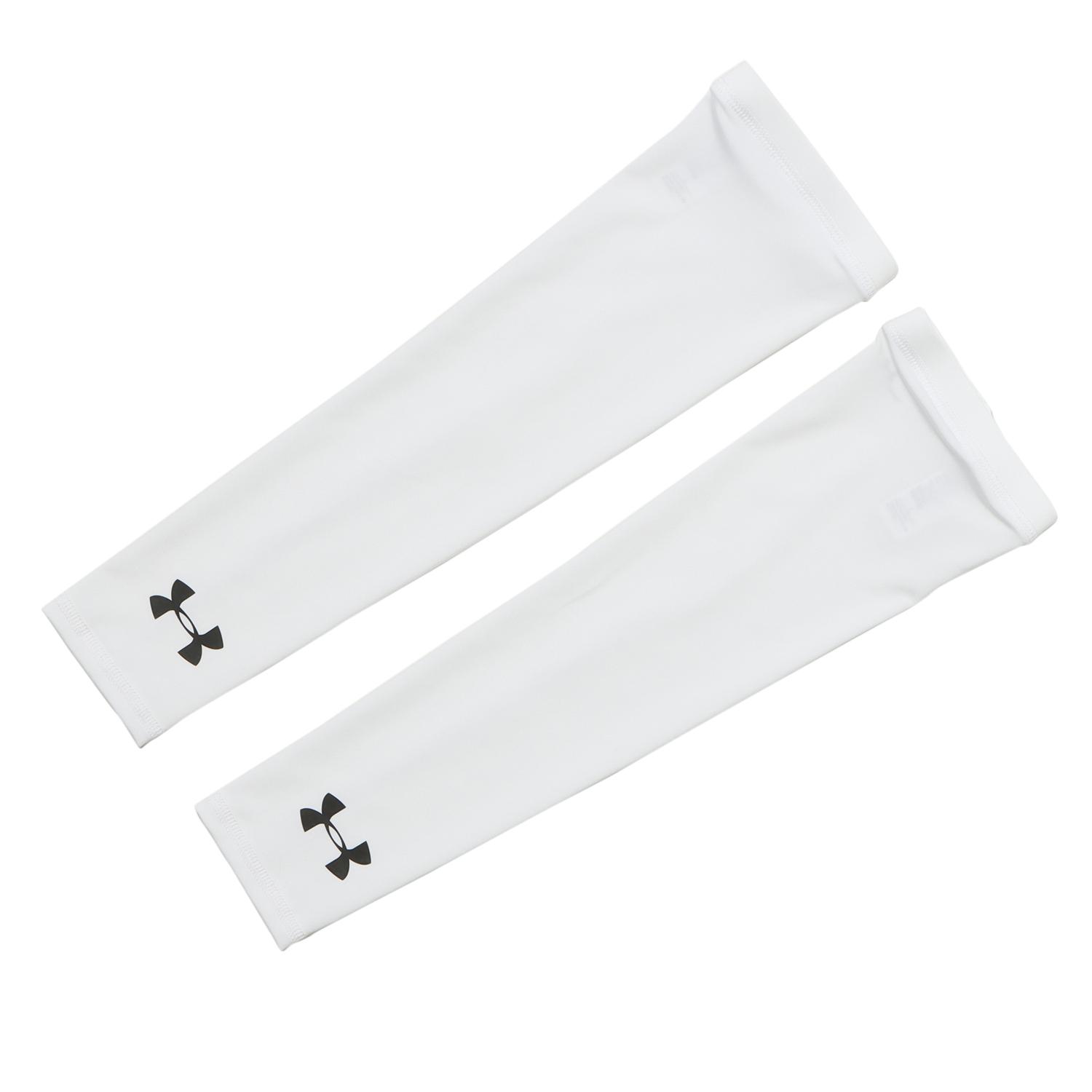 【UNDER ARMOUR】 アンダーアーマー HEATGEAR ARM SLEEVES 3490 H/G ARMスリーブ 1313490 001BLK/WHT 100WHT/BLK