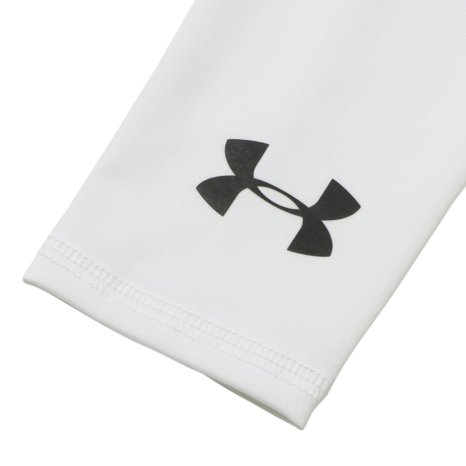 【UNDER ARMOUR】 アンダーアーマー HEATGEAR ARM SLEEVES 3490 H/G ARMスリーブ 1313490 001BLK/WHT 100WHT/BLK