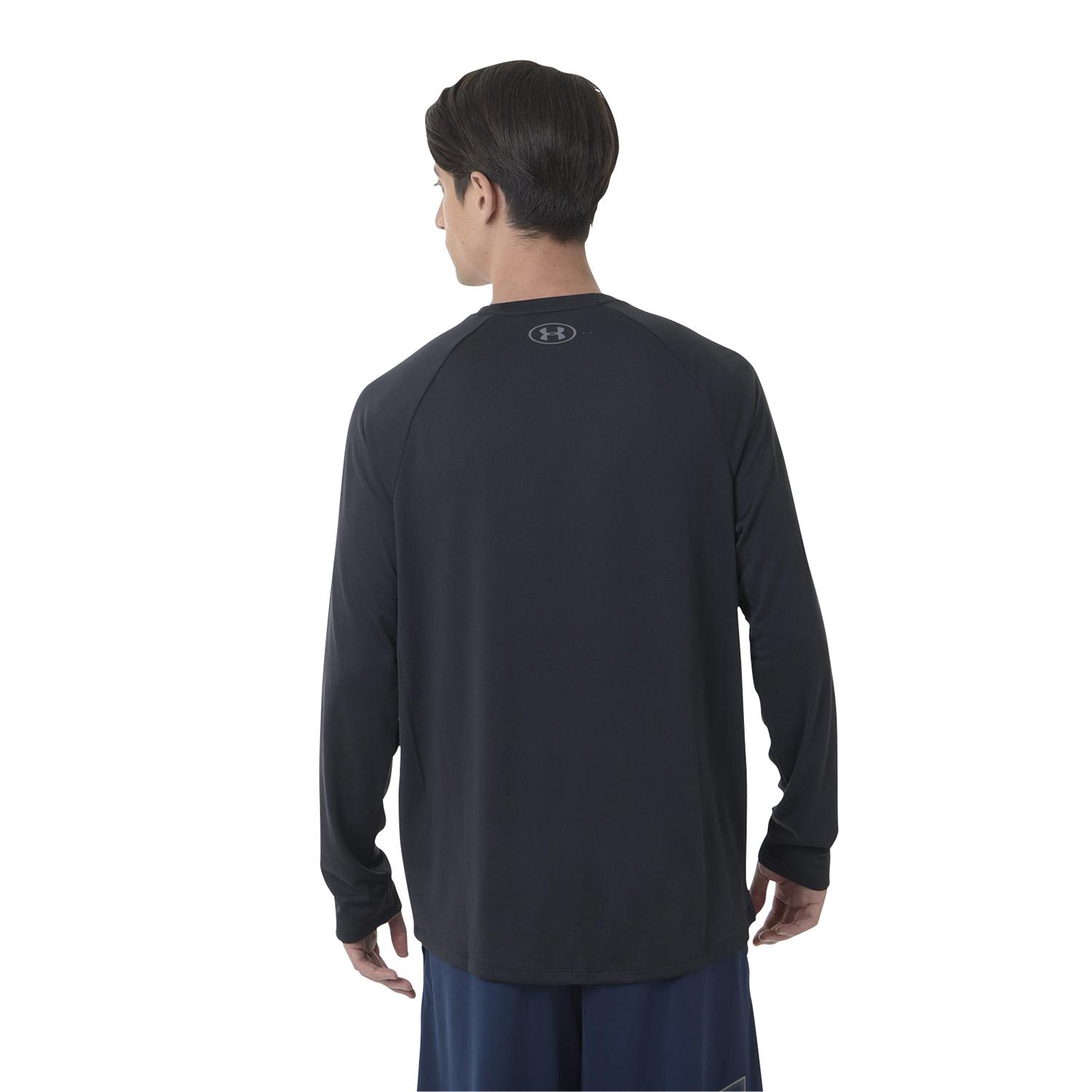 【UNDER ARMOURウェア】 アンダーアーマーウェア M UA Tech 2.0 LS ロングスリーブ 1358562 001BLK/GPH 001BLK/GPH