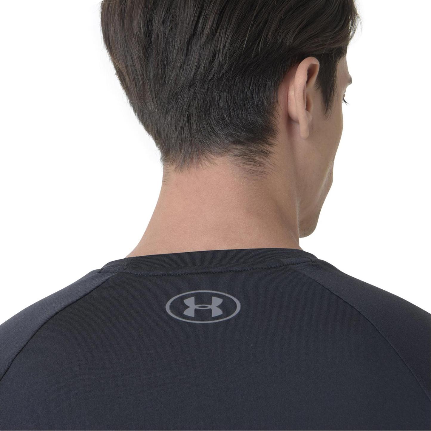 【UNDER ARMOURウェア】 アンダーアーマーウェア M UA Tech 2.0 LS ロングスリーブ 1358562 001BLK/GPH 001BLK/GPH
