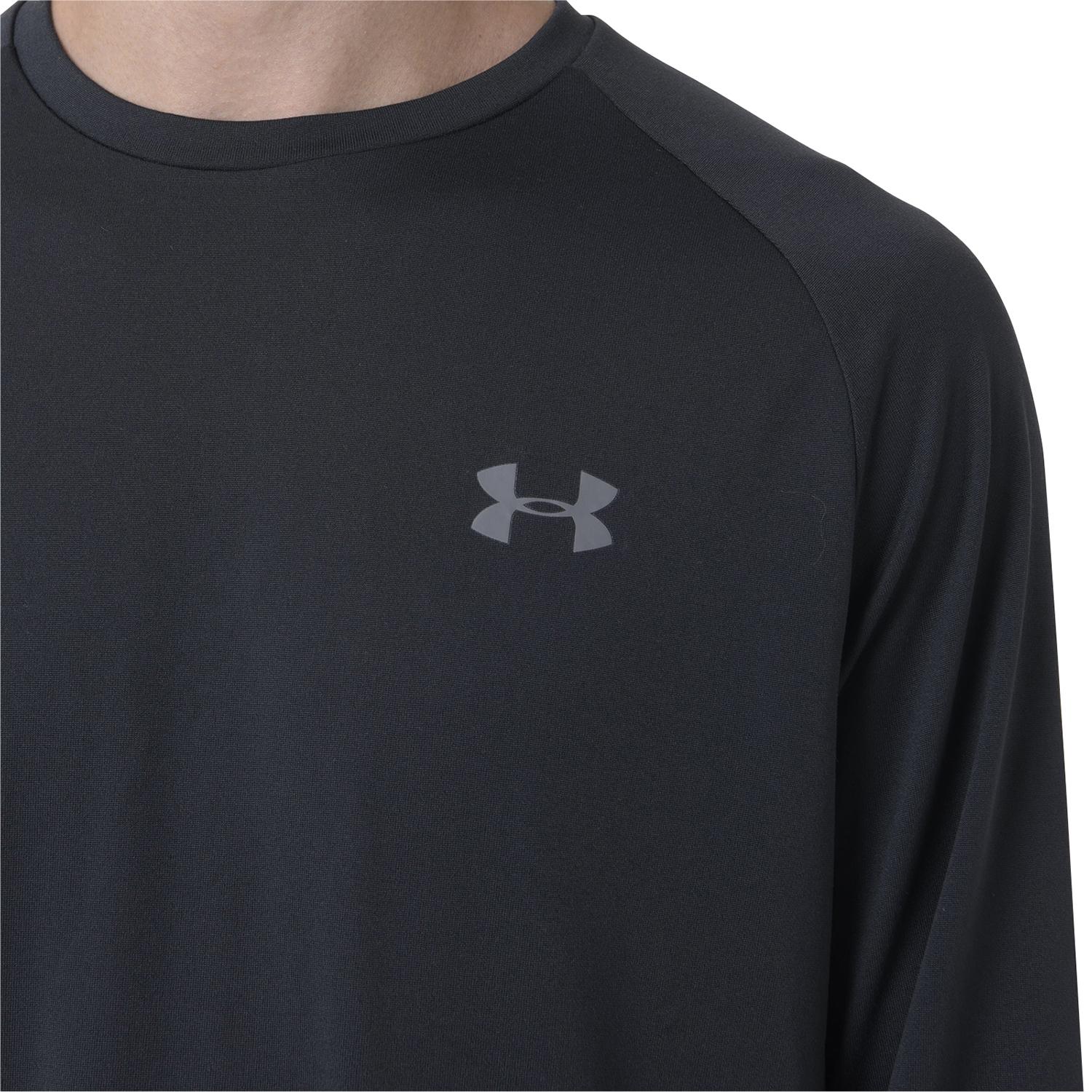 【UNDER ARMOURウェア】 アンダーアーマーウェア M UA Tech 2.0 LS ロングスリーブ 1358562 001BLK/GPH 001BLK/GPH