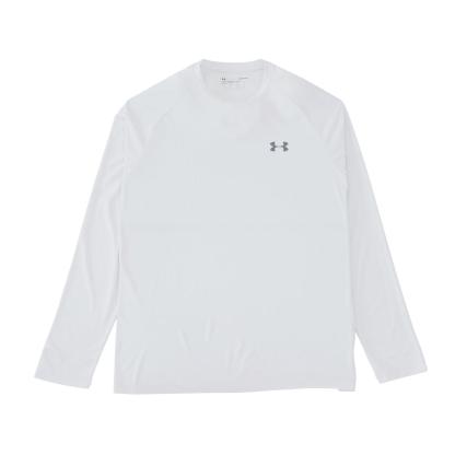 【UNDER ARMOURウェア】 アンダーアーマーウェア M UA Tech 2.0 LS ロングスリーブ 1358562 001BLK/GPH 100WHT