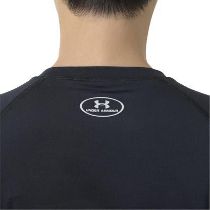レディース 【UNDER ARMOURウェア】 アンダーアーマーウェア W HEATGEAR COMPRESSION CREW ロングスリーブ 1358604 001BLACK 001BLACK