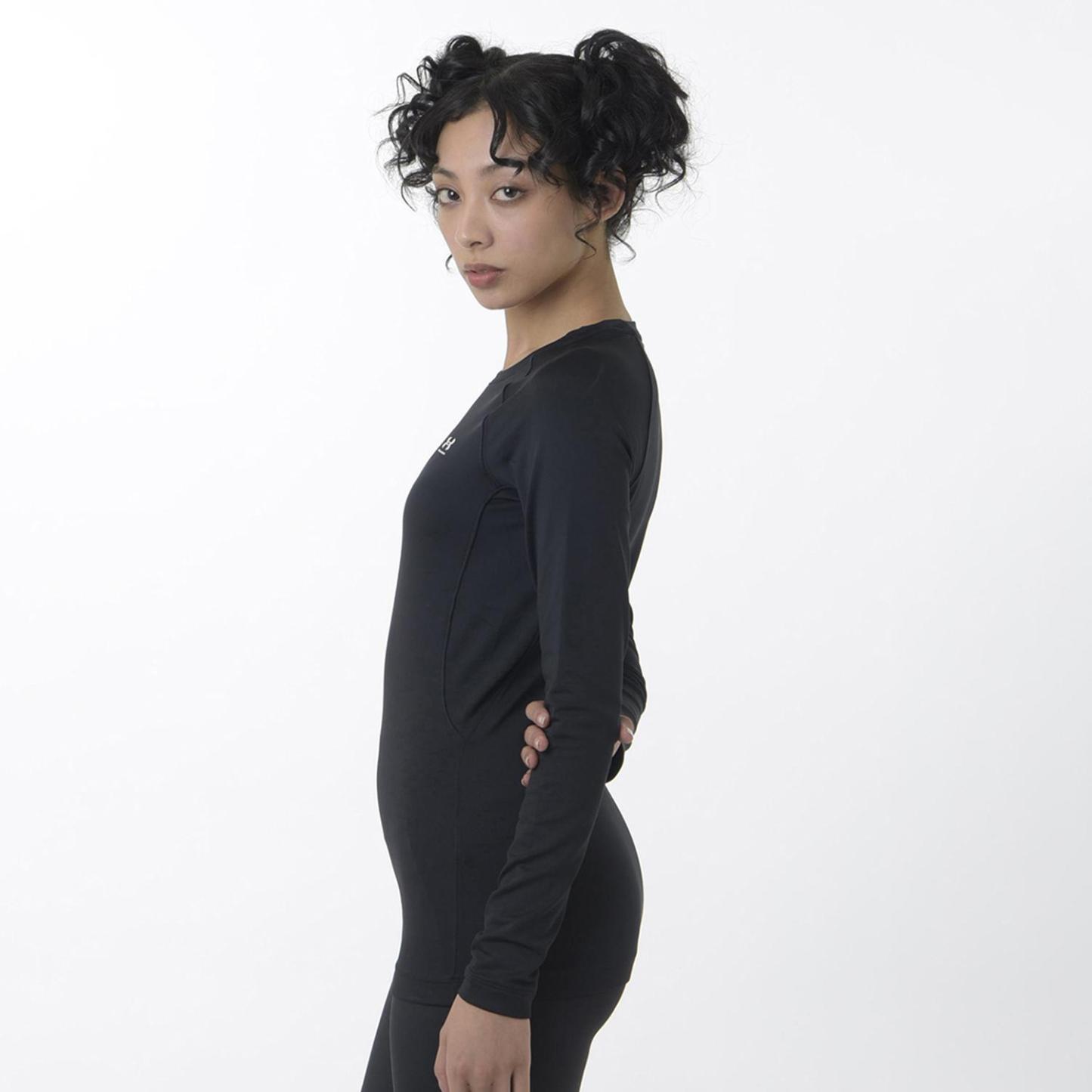 レディース 【UNDER ARMOURウェア】 アンダーアーマーウェア W UA CG ARMOUR CREW 5480 CG CREW L/S 1375480 001BLK 001BLK