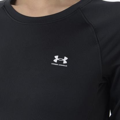 レディース 【UNDER ARMOURウェア】 アンダーアーマーウェア W UA CG ARMOUR CREW 5480 CG CREW L/S 1375480 001BLK 001BLK