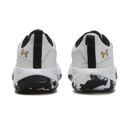 【UNDER ARMOUR】 アンダーアーマー U UA LOCKDOWN 8 ロックダウン8 6009398 001BLK/WHT/WHT 100WHT/WHT/MGD