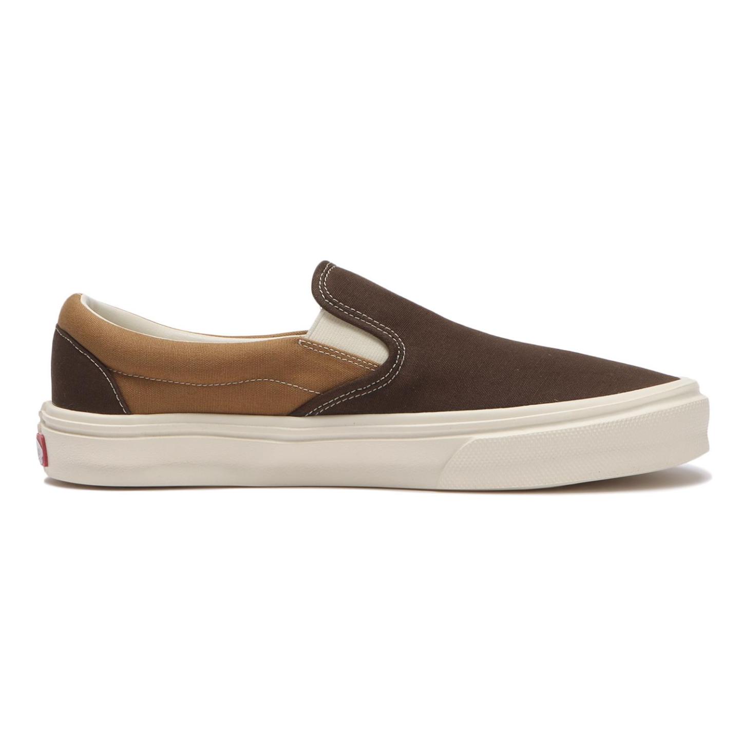 【VANS】 ヴァンズ SLIP ON LITE スリッポンライト V98 LITE MARSML/NAVY CHK BROWN/ECRU
