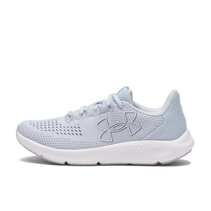 レディース 【UNDER ARMOUR】 アンダーアーマー W UA W Charged Pursuit 3 BL チャージド パスート3 ビックロゴ 3026523 ABC-MART限定 100HGY/HGY/WHT 100HGY/HGY/WHT