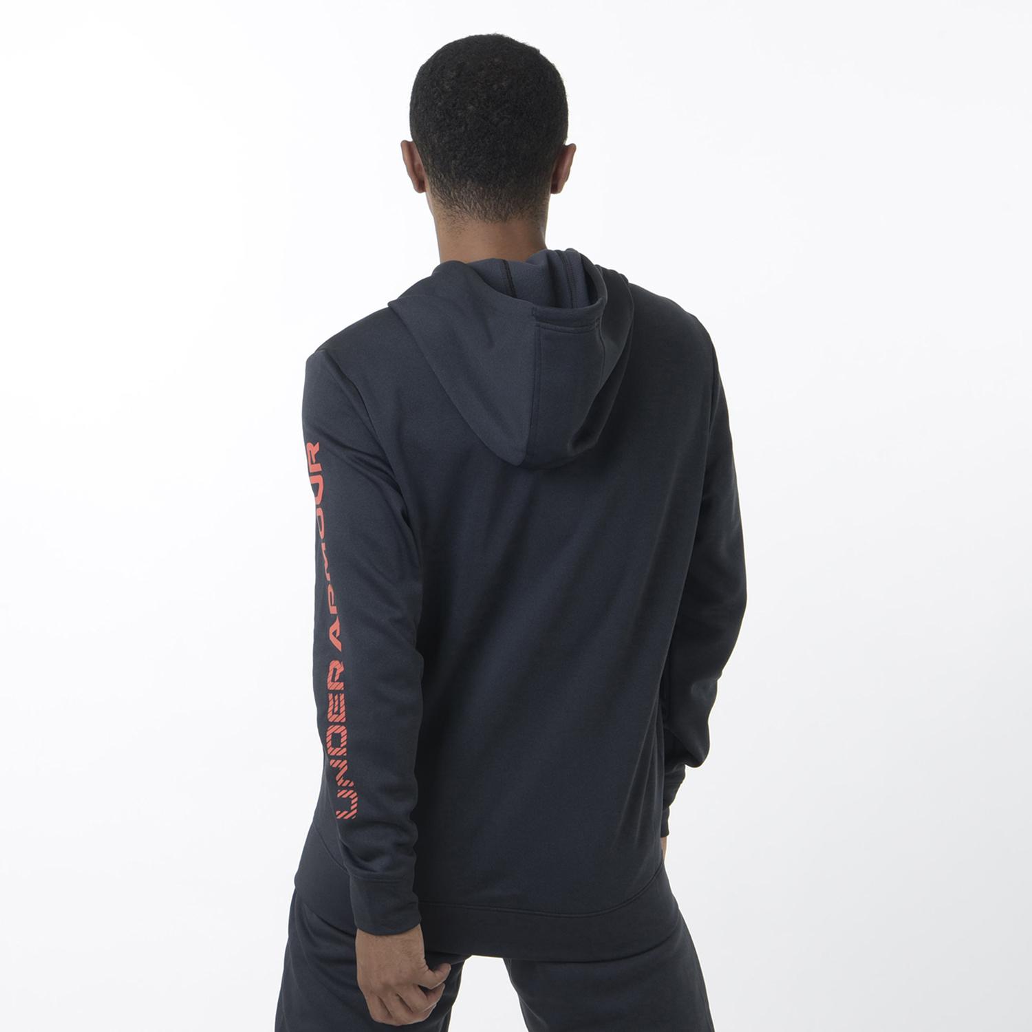 【UNDER ARMOURウェア】 アンダーアーマーウェア M UA ARMOUR FLEECE BAR LOGO FZ スウェット 1381329 002BLK/BEA 002BLK/BEA