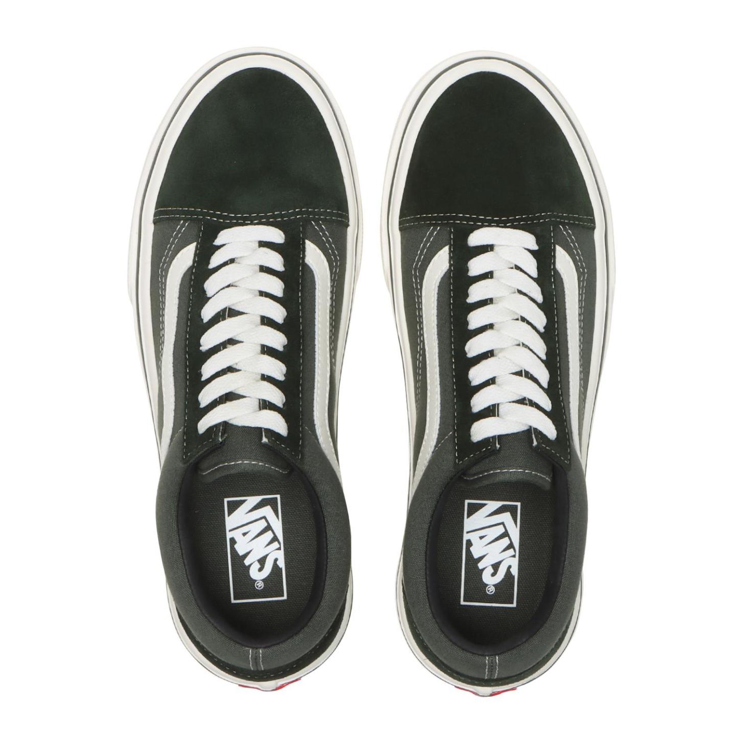 【VANS】 ヴァンズ OLD SKOOL LITE オールドスクールライト V36 LITE BROWN/ECRU GREEN/WHISPER