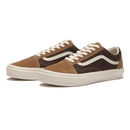【VANS】 ヴァンズ OLD SKOOL LITE オールドスクールライト V36 LITE BROWN/ECRU BROWN/ECRU