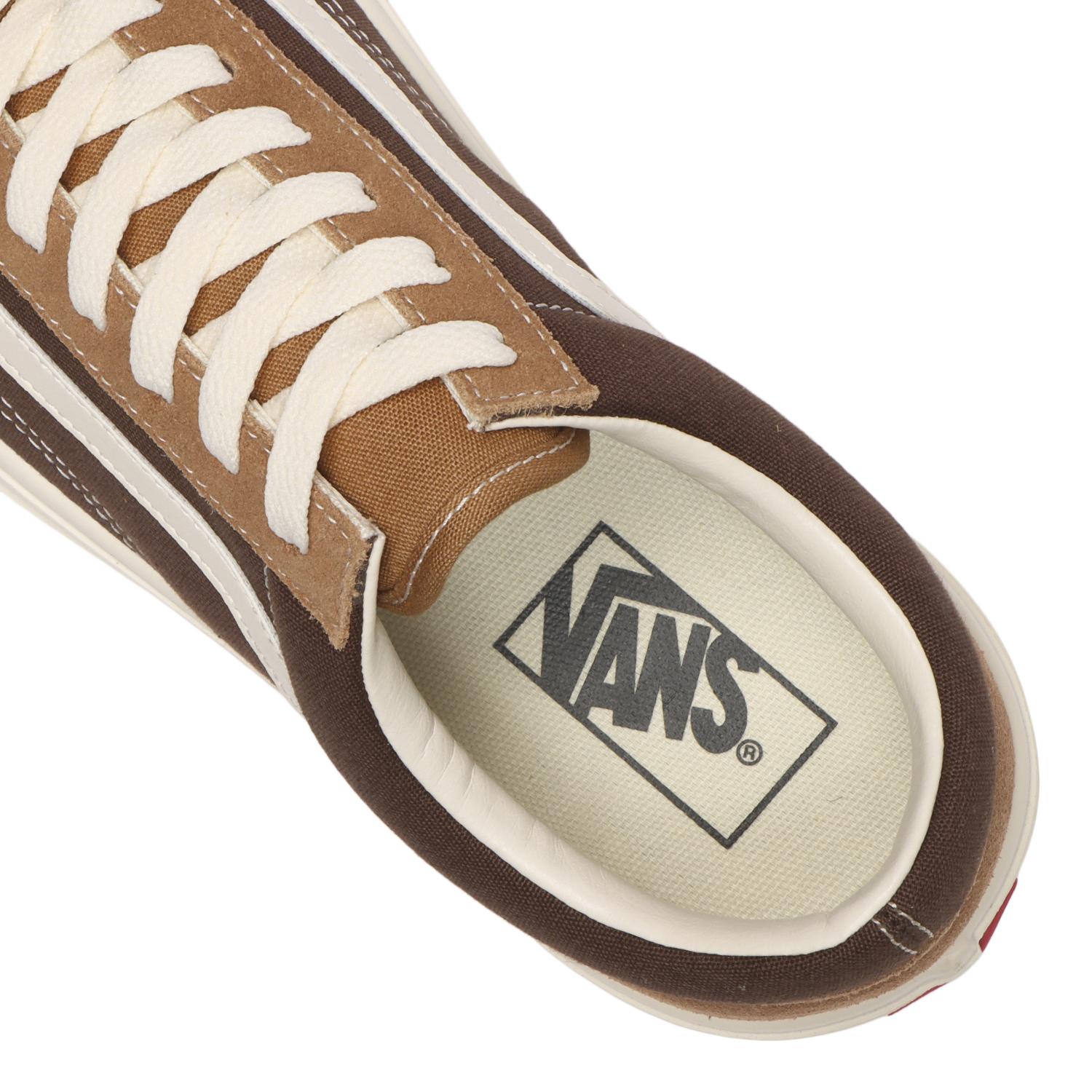 【VANS】 ヴァンズ OLD SKOOL LITE オールドスクールライト V36 LITE BROWN/ECRU BROWN/ECRU