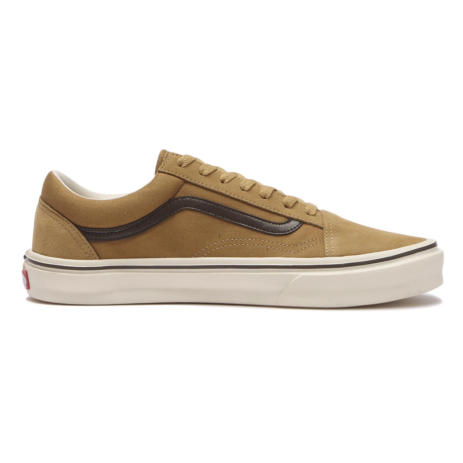 【VANS】 ヴァンズ OLD SKOOL LITE オールドスクールライト V36 LITE BROWN/ECRU BEIGE/BROWN