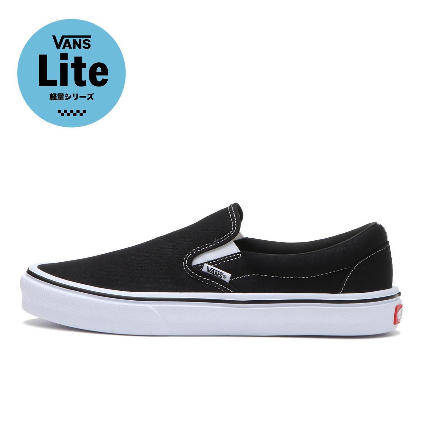 【VANS】 ヴァンズ SLIP ON LITE スリッポンライト V98 LITE MARSML/NAVY CHK BLACK
