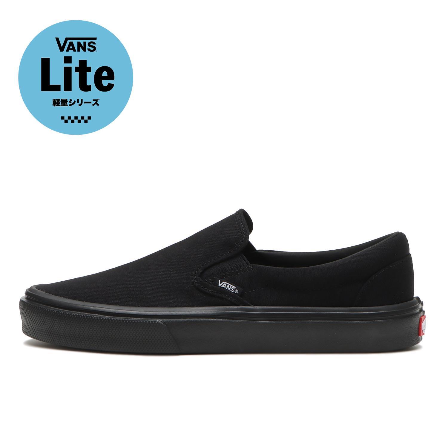 【VANS】 ヴァンズ SLIP ON LITE スリッポンライト V98 LITE MARSML/NAVY CHK BLACK/BLACK