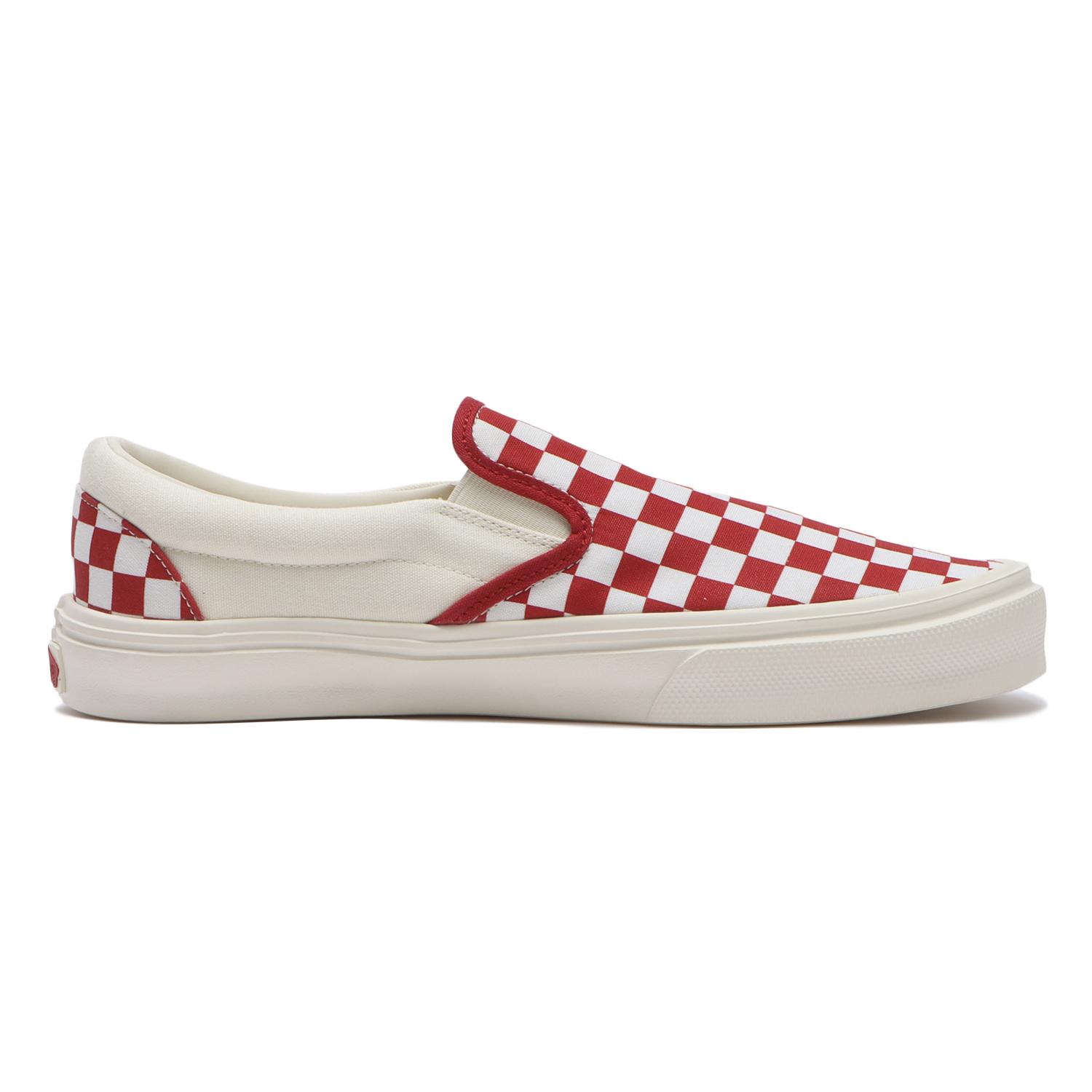 【VANS】 ヴァンズ SLIP ON LITE スリッポンライト V98 LITE MARSML/NAVY CHK MARSML/RED CHK