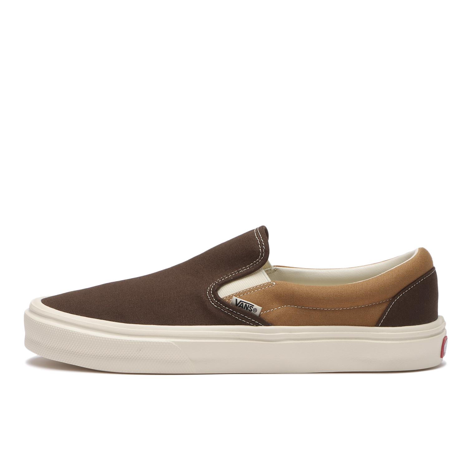 【VANS】 ヴァンズ SLIP ON LITE スリッポンライト V98 LITE MARSML/NAVY CHK BROWN/ECRU