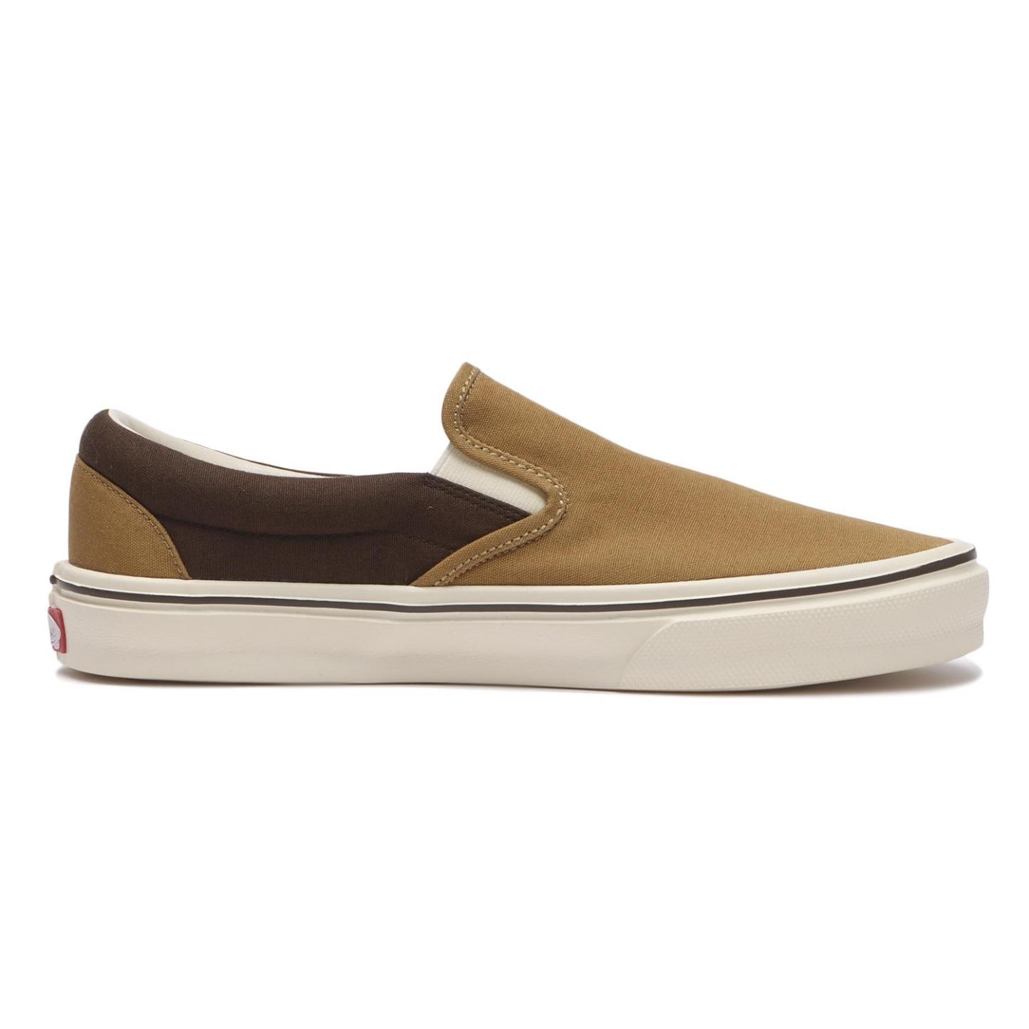 【VANS】 ヴァンズ SLIP ON LITE スリッポンライト V98 LITE BLACK/BLACK BEIGE/BROWN