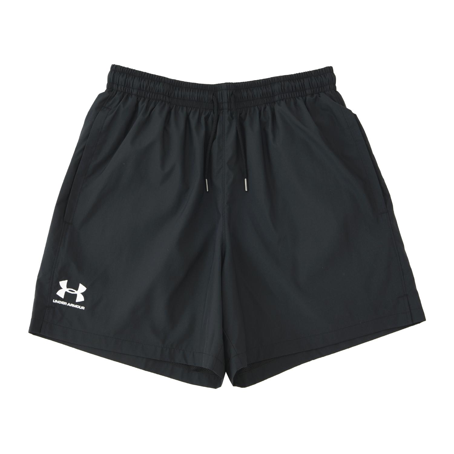 【UNDER ARMOURウェア】 アンダーアーマーウェア M UA Woven Volley Short M UA Woven Volley Short 1377191 001BLK/WHT 001BLK/WHT