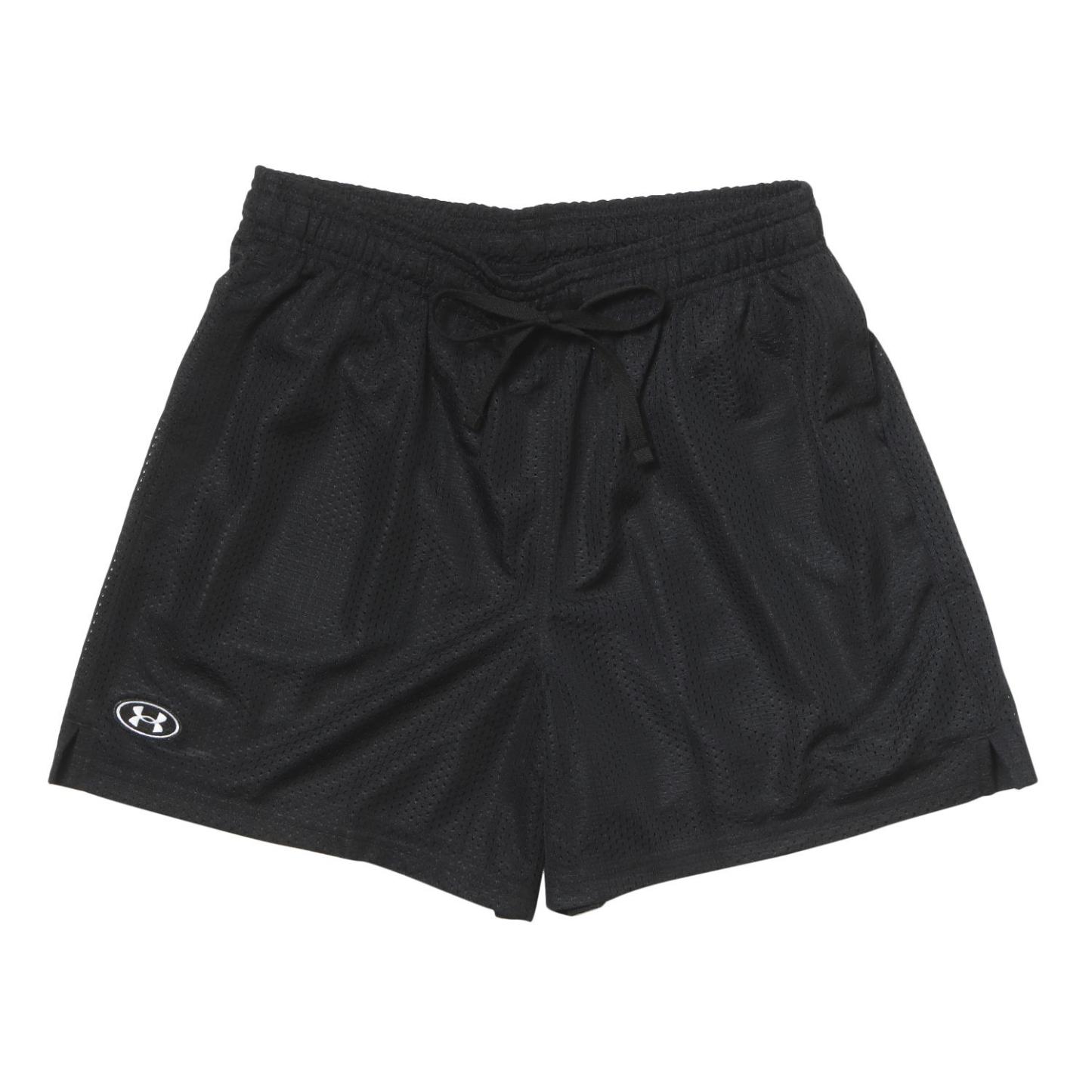 【UNDER ARMOUR】 アンダーアーマー M Ess Mesh Shorts ショートパンツ 1383355 348SCN/WHT 001BLK/WHT