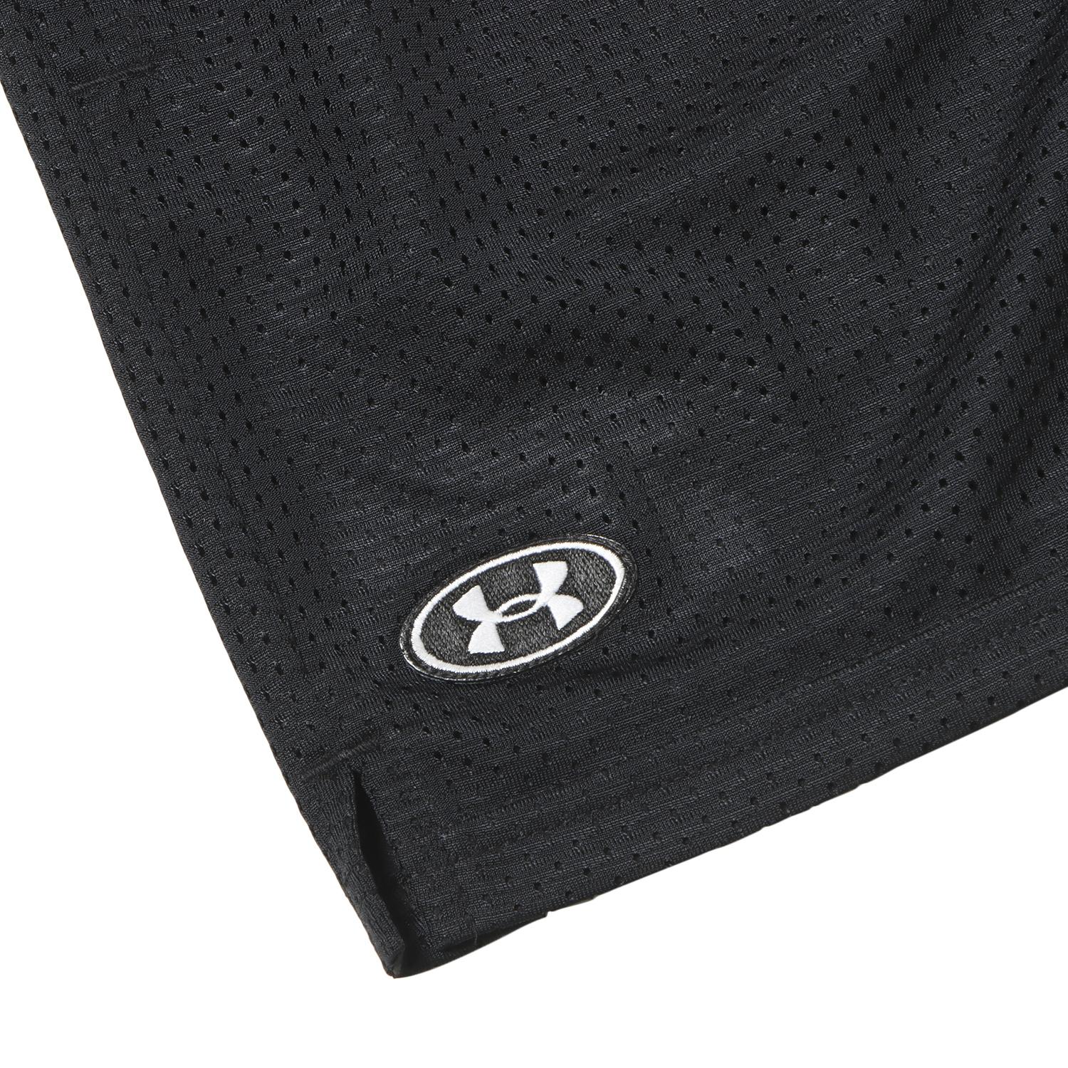 【UNDER ARMOUR】 アンダーアーマー M Ess Mesh Shorts ショートパンツ 1383355 348SCN/WHT 001BLK/WHT