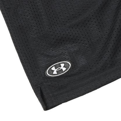 【UNDER ARMOUR】 アンダーアーマー M Ess Mesh Shorts ショートパンツ 1383355 348SCN/WHT 001BLK/WHT