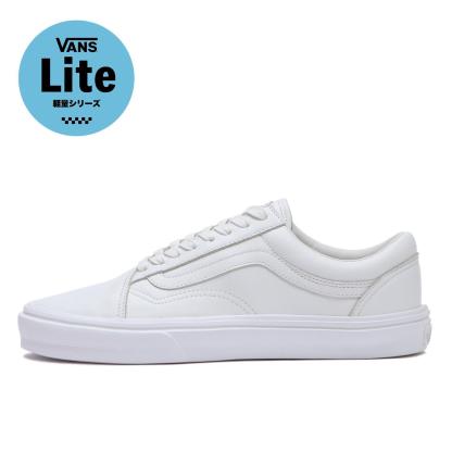 【VANS】 ヴァンズ OLD SKOOL LITE オールドスクール LITE V36 LITE SMOOTH BLACK/BLACK WHITE/WHITE