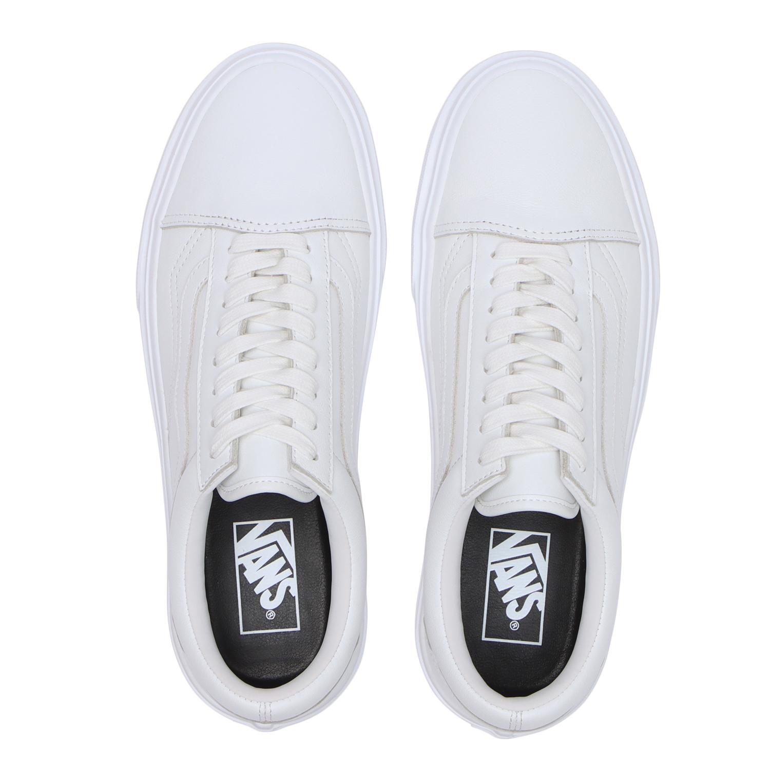 【VANS】 ヴァンズ OLD SKOOL LITE オールドスクール LITE V36 LITE SMOOTH BLACK/BLACK WHITE/WHITE