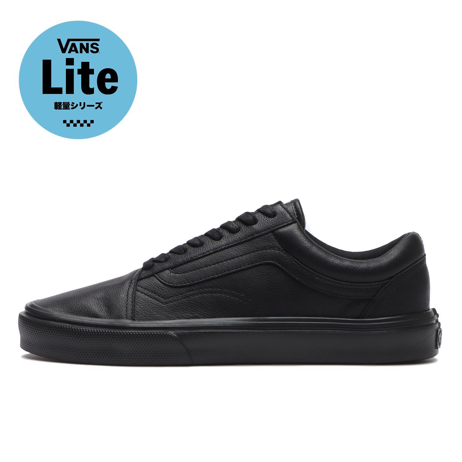 【VANS】 ヴァンズ OLD SKOOL LITE オールドスクール LITE V36 LITE SMOOTH BLACK/BLACK BLACK/BLACK