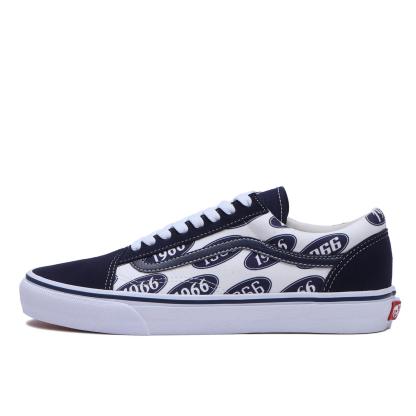 【VANS】 ヴァンズ OLD SKOOL オールドスクール V36CF RCG BLACK/ORANGE WHITE/NAVY
