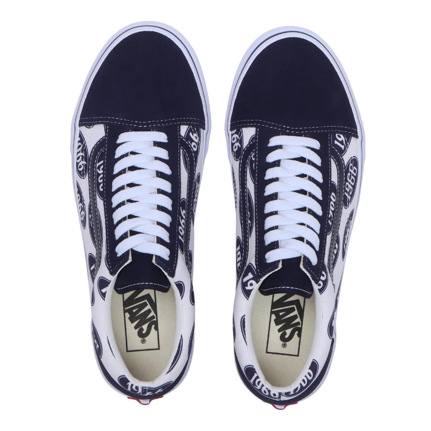 【VANS】 ヴァンズ OLD SKOOL オールドスクール V36CF RCG BLACK/ORANGE WHITE/NAVY