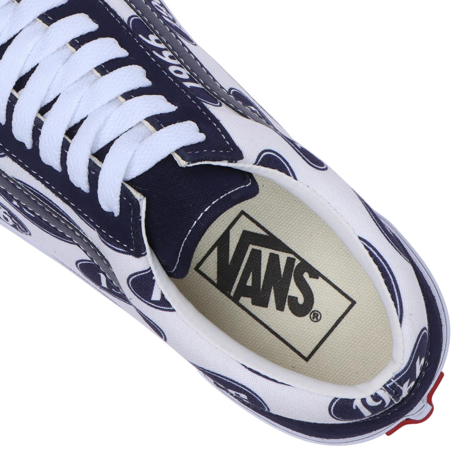 【VANS】 ヴァンズ OLD SKOOL オールドスクール V36CF RCG BLACK/ORANGE WHITE/NAVY