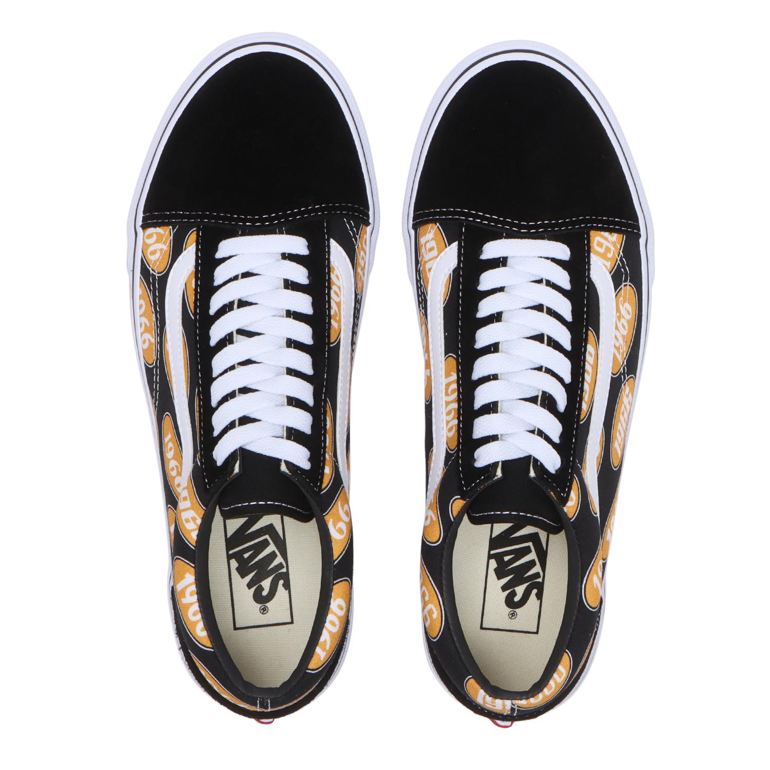 【VANS】 ヴァンズ OLD SKOOL オールドスクール V36CF RCG BLACK/ORANGE BLACK/ORANGE