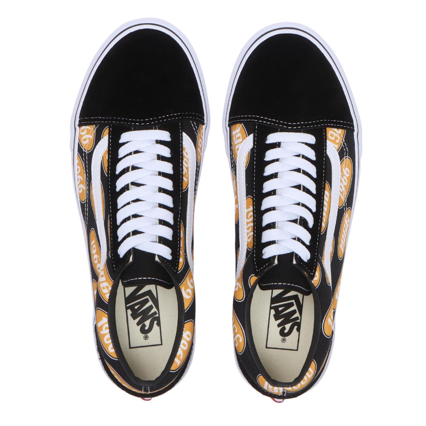 【VANS】 ヴァンズ OLD SKOOL オールドスクール V36CF RCG BLACK/ORANGE BLACK/ORANGE