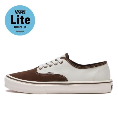【VANS】 ヴァンズ AUTHENTIC LITE オーセンティック ライト V44 LITE MLT CHOCO/WHITE CHOCO/WHITE