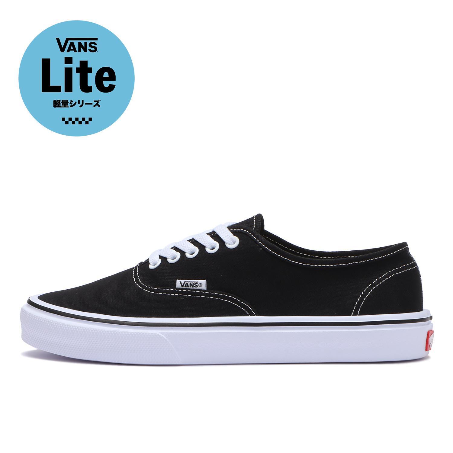 【VANS】 ヴァンズ AUTHENTIC LITE オーセンティック ライト V44 LITE BLACK BLACK
