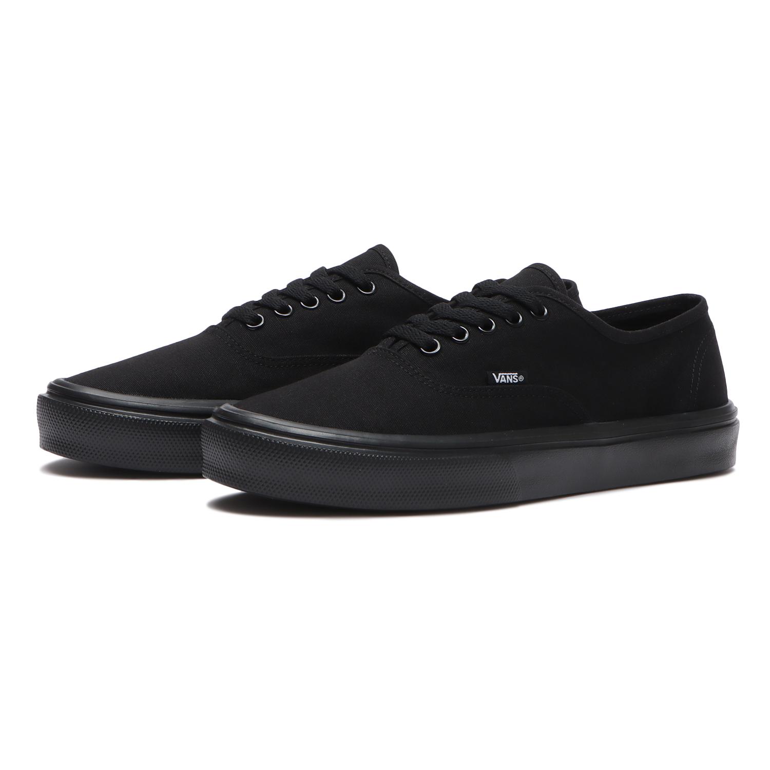 【VANS】 ヴァンズ AUTHENTIC LITE オーセンティック ライト V44 LITE BLACK BLACK/BLACK