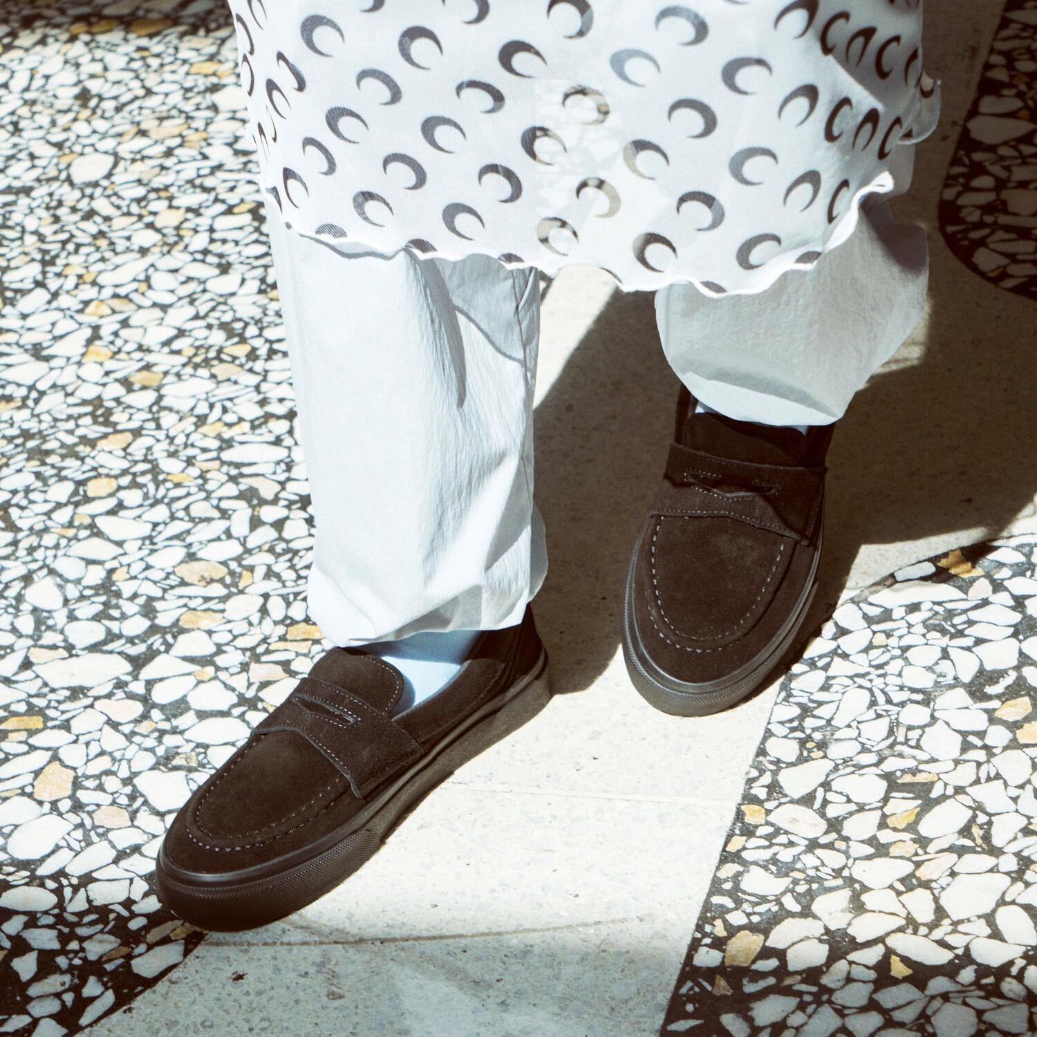 【VANS】 ヴァンズ LOAFER ローファー V196CF CN BROWN/BLACK BLACK/BLACK