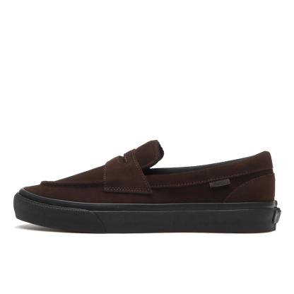 【VANS】 ヴァンズ LOAFER ローファー V196CF CN BROWN/BLACK BROWN/BLACK