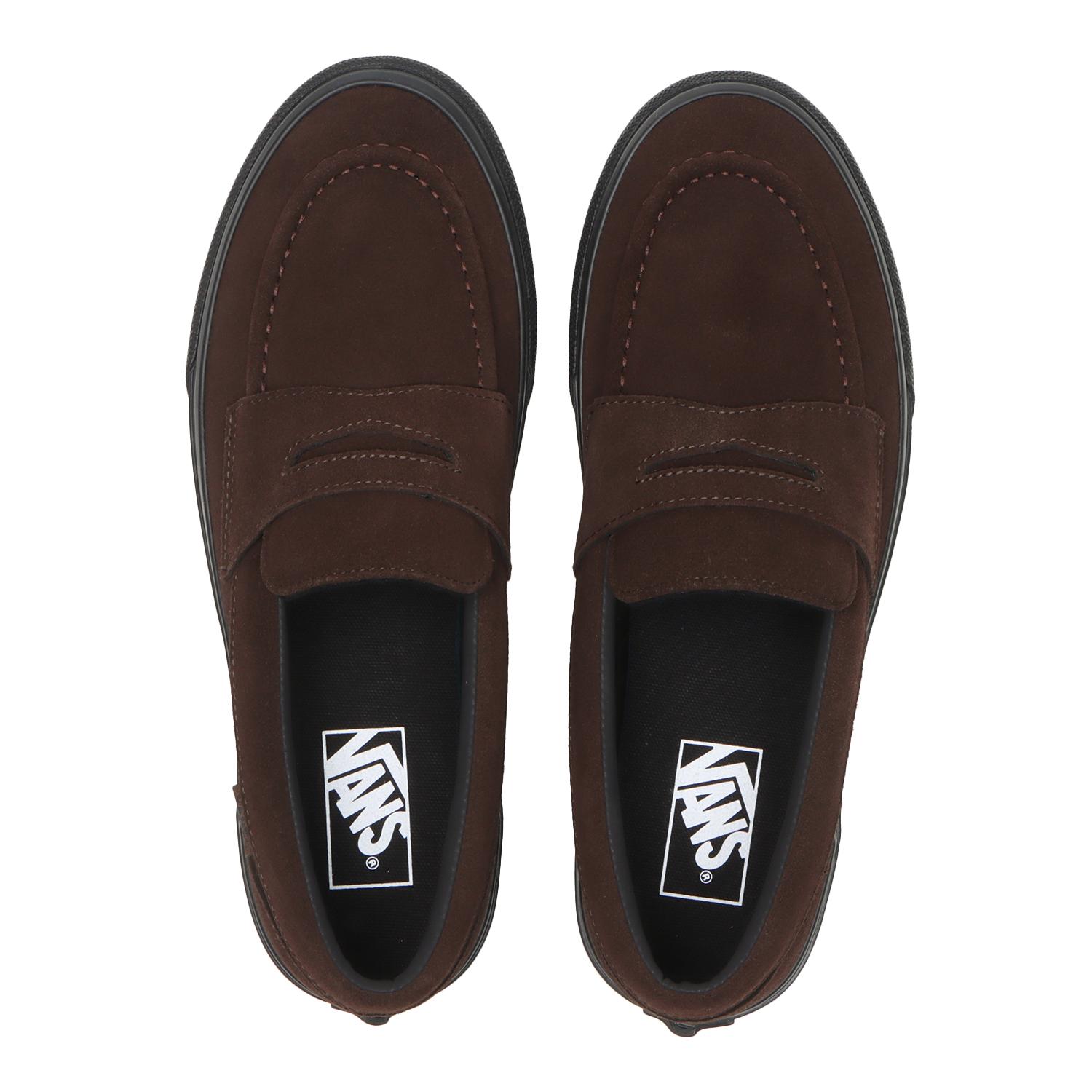 【VANS】 ヴァンズ LOAFER ローファー V196CF CN BROWN/BLACK BROWN/BLACK