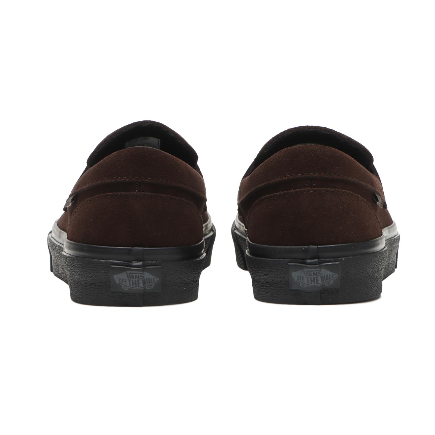 【VANS】 ヴァンズ LOAFER ローファー V196CF CN BROWN/BLACK BROWN/BLACK