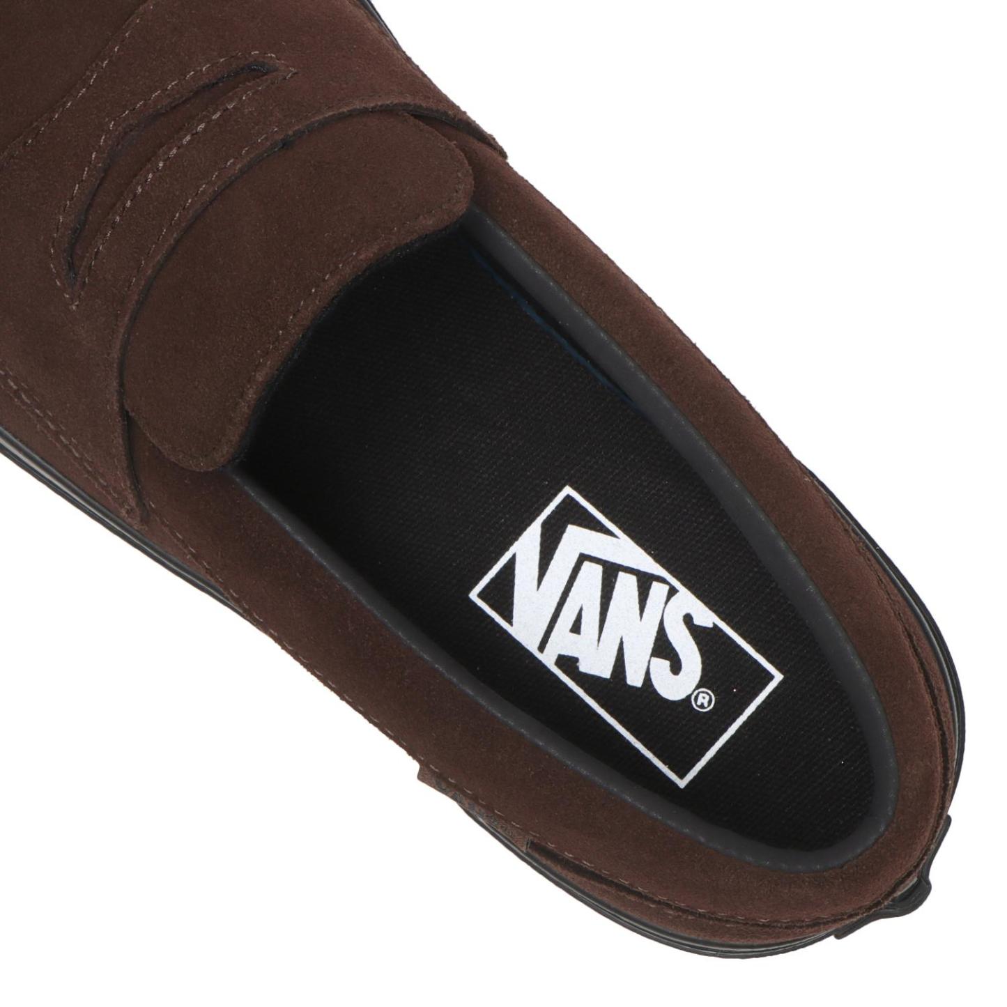 【VANS】 ヴァンズ LOAFER ローファー V196CF CN BROWN/BLACK BROWN/BLACK