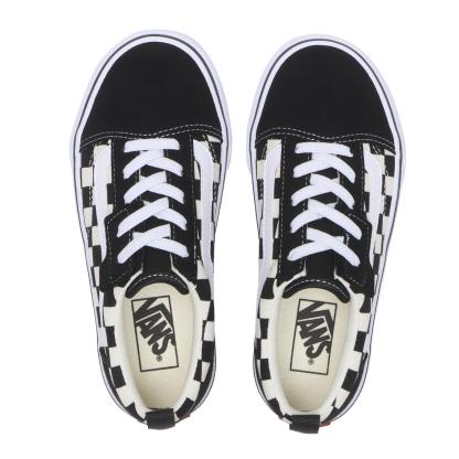 キッズ 【VANS】 ヴァンズ 17-22(H) OLD SKOOL オールドスクール V36PS BLACK/MINT BLK/WHT CHECK