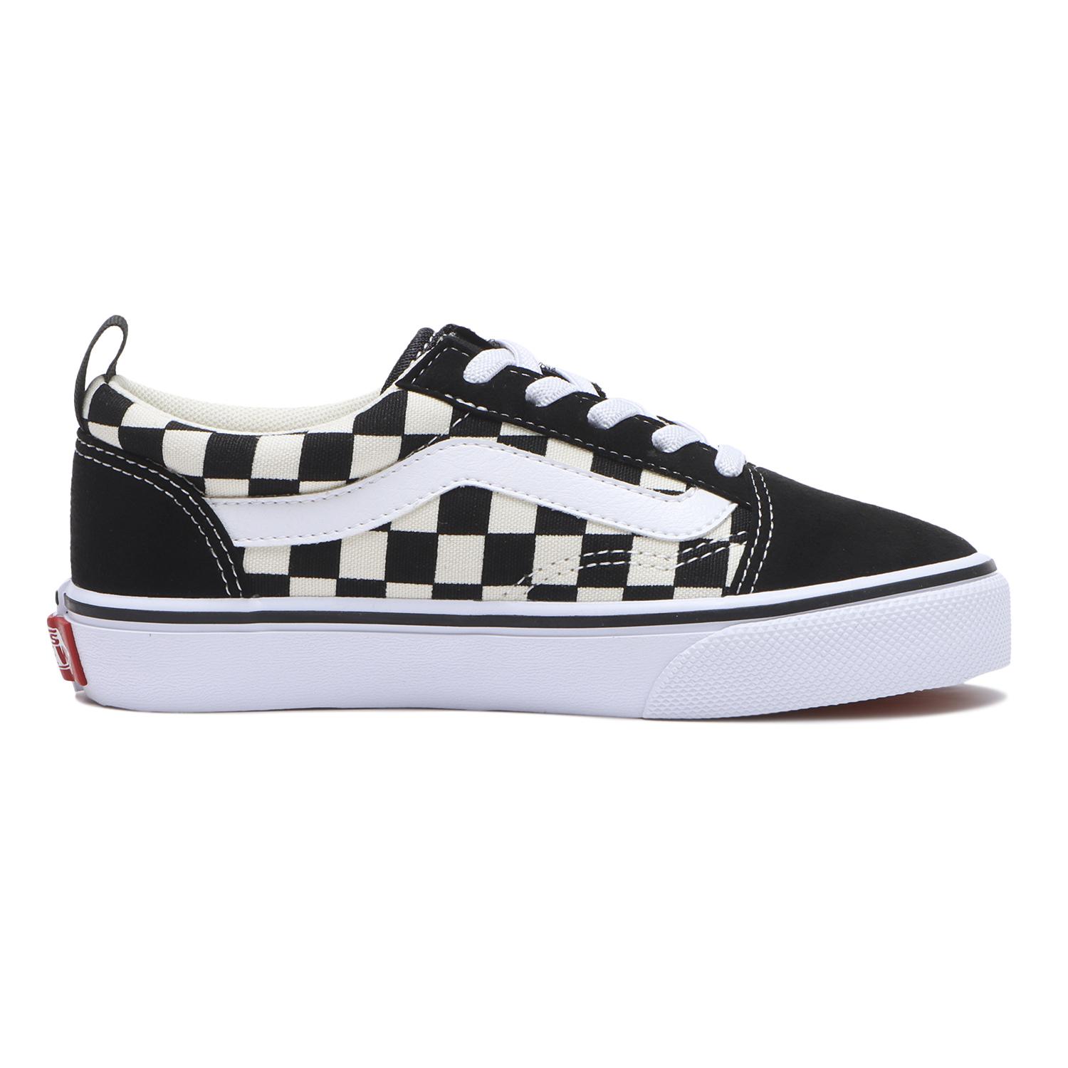 キッズ 【VANS】 ヴァンズ 17-22(H) OLD SKOOL オールドスクール V36PS BLACK/MINT BLK/WHT CHECK