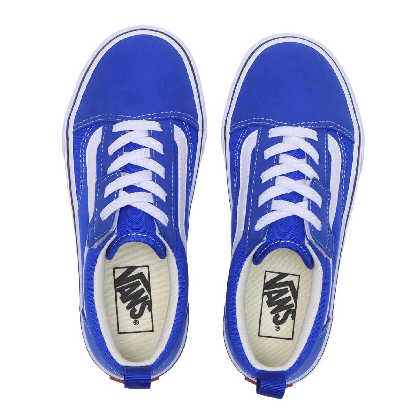 キッズ 【VANS】 ヴァンズ 17-22(H) OLD SKOOL オールドスクール V36PS BLACK/MINT ROYAL COBALT