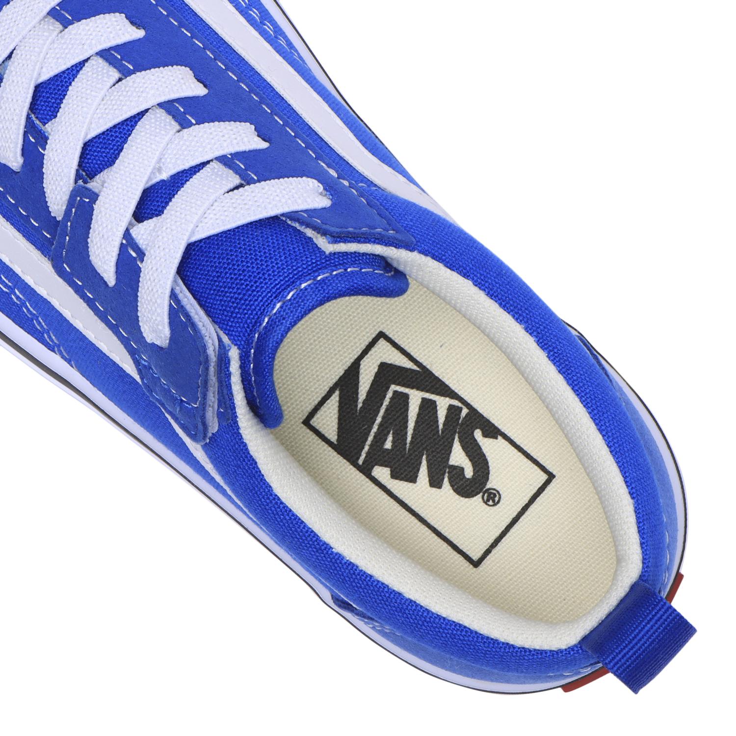 キッズ 【VANS】 ヴァンズ 17-22(H) OLD SKOOL オールドスクール V36PS BLACK/MINT ROYAL COBALT