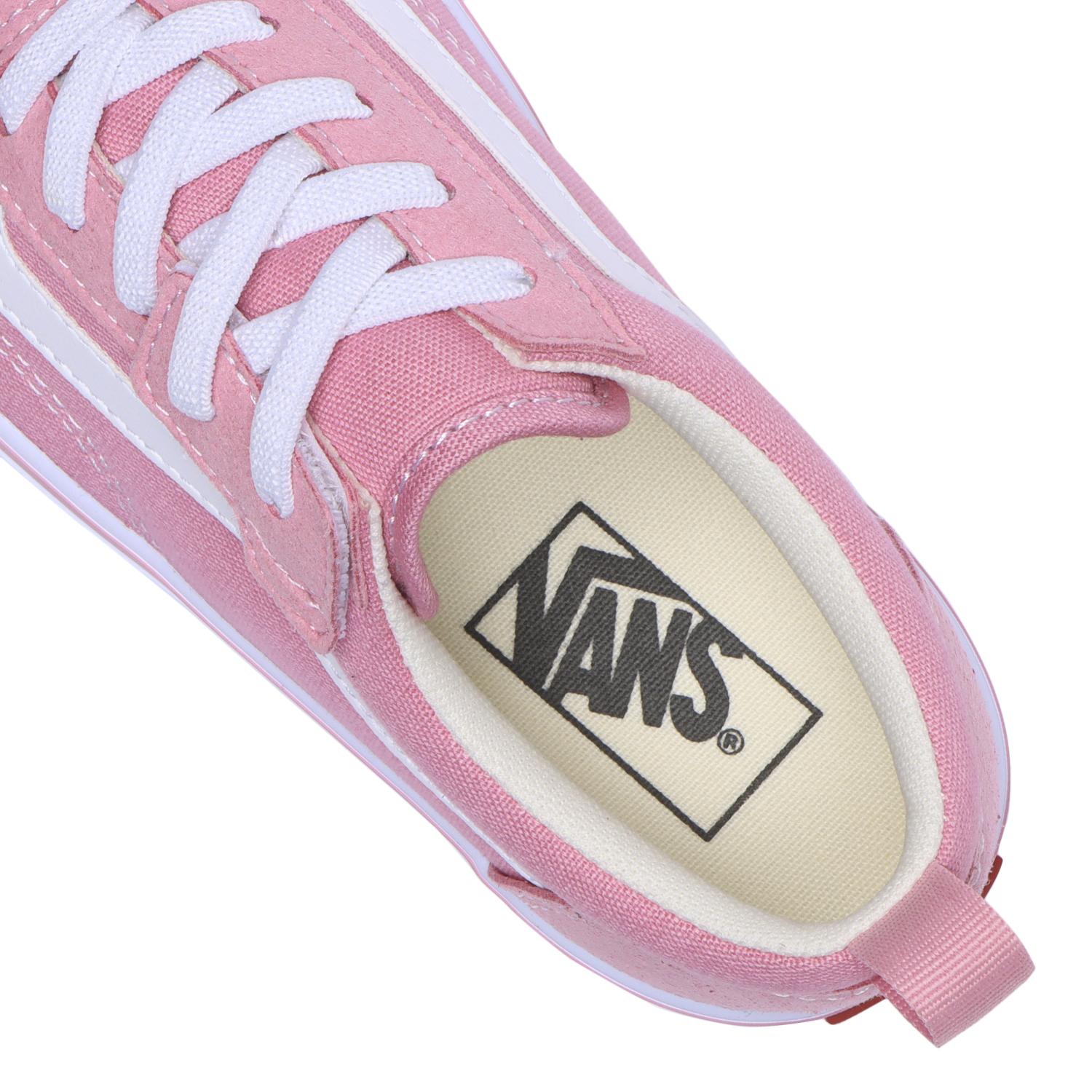 キッズ 【VANS】 ヴァンズ 17-22(H) OLD SKOOL オールドスクール V36PS BLACK/MINT PINK