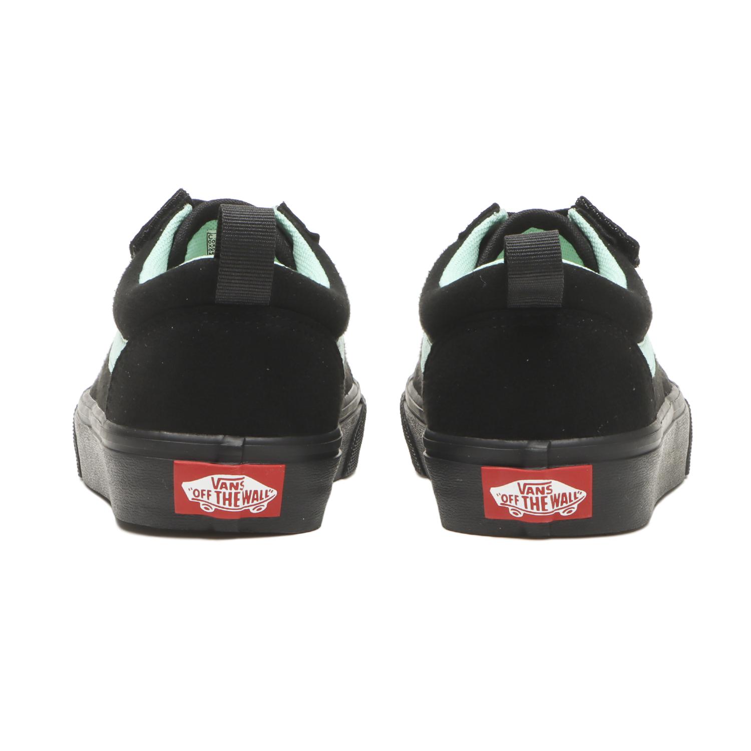 キッズ 【VANS】 ヴァンズ 17-22(H) OLD SKOOL オールドスクール V36PS BLACK/MINT BLACK/MINT
