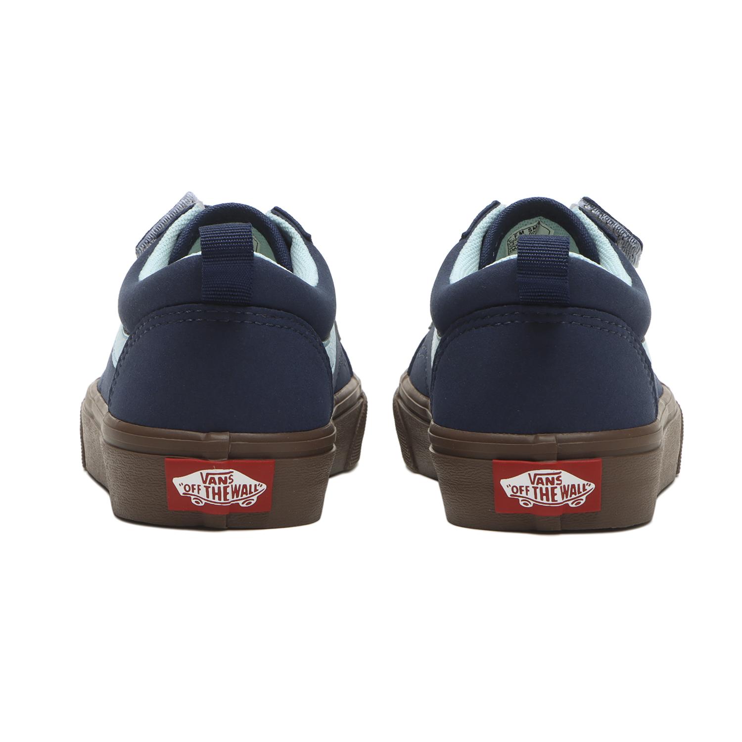 キッズ 【VANS】 ヴァンズ 17-22(H) OLD SKOOL オールドスクール V36PS BLACK/MINT MIDNIGHT/LT.BLU